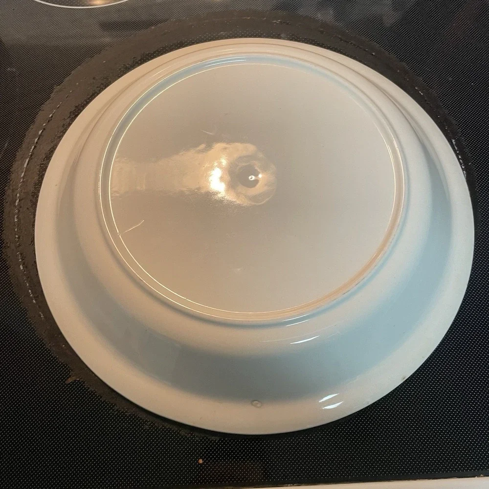 Vintage Ceramic Cherry Pie Recipe Plate: 1980s Kitchen Decor